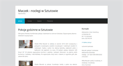 Desktop Screenshot of maczek.pl